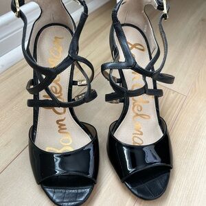 Sam Edelman Black Strappy Women's Sandals NWOT